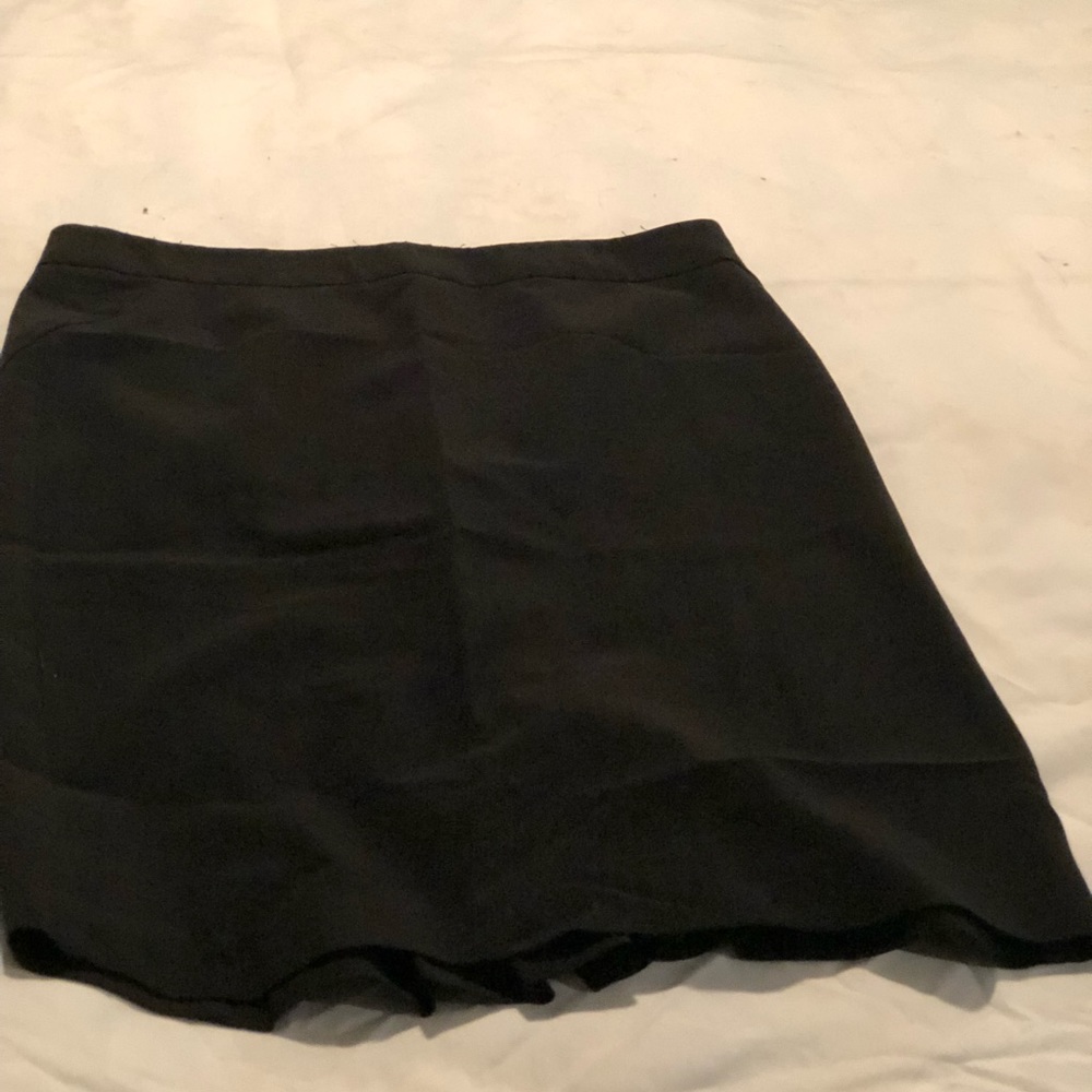 Black pencil skirt